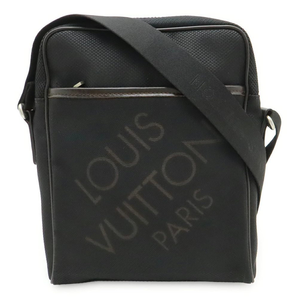 LOUIS VUITTON Damier Geant Citadin NM Crossbody Bag Canvas Noir Black